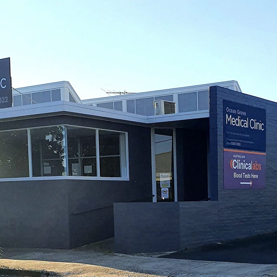 Exterior of Ocean Grove Medical Clinic